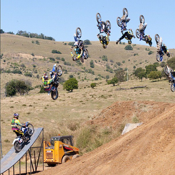 Rider complet, il possédait un beau répertoire de tricks... © Mr Hutch 