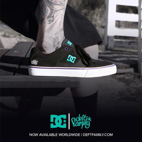 Le fameux pro-model DC Shoes / Deft Family.