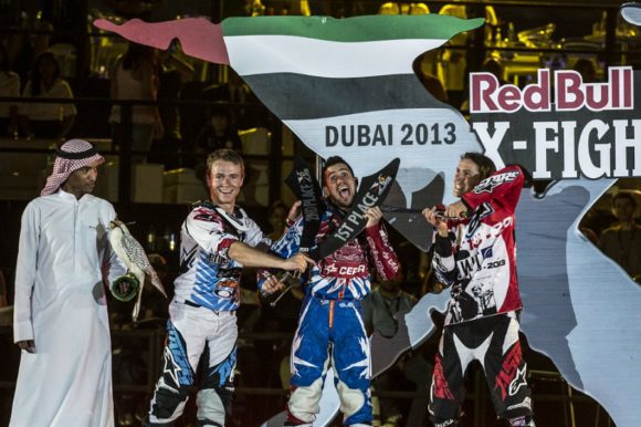 Le podium de cette épreuve, bien joué Dany ! © Predrag Vuckovic/Red Bull