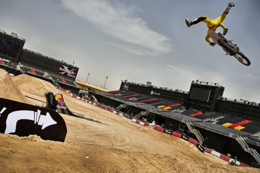 Rob sur le quarter en Indy, ça fait plaisir à voir ! © Daniel Grund/Red Bull