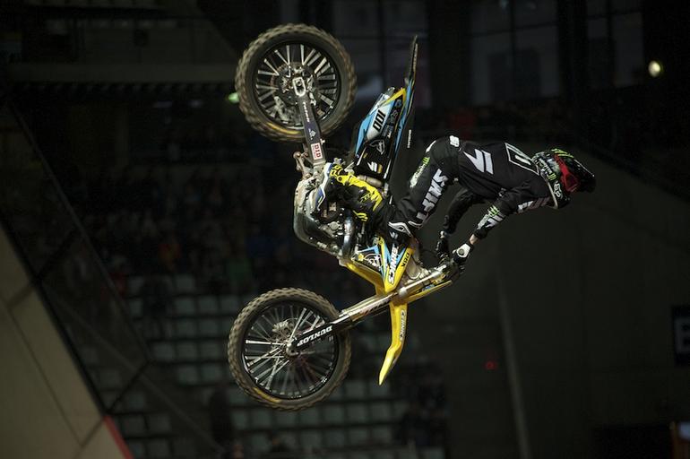 Josh Hansen en Turndown. © Monster Energy