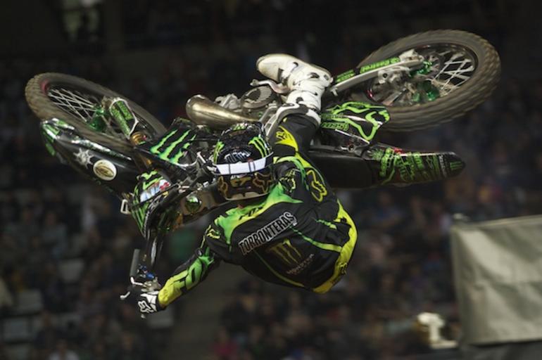 Edgar Torronteras, une des meilleures références pour les Whip et Turndown. © Monster Energy