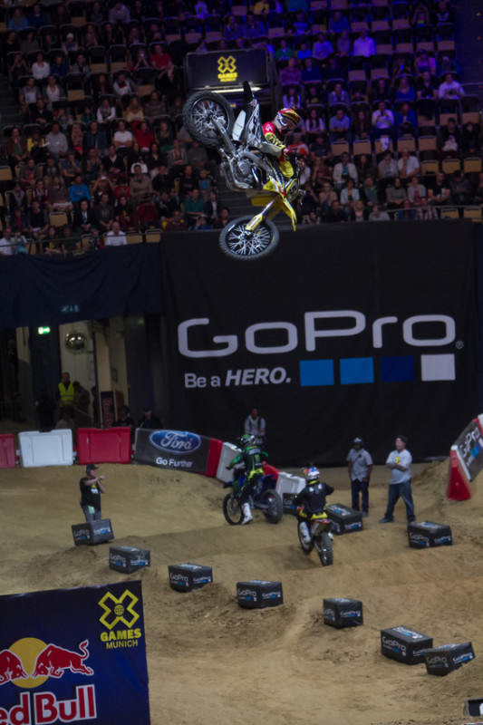 Lance Coury a mis de l’amplitude dans ses Whip. © Matt Morning / ESPN 